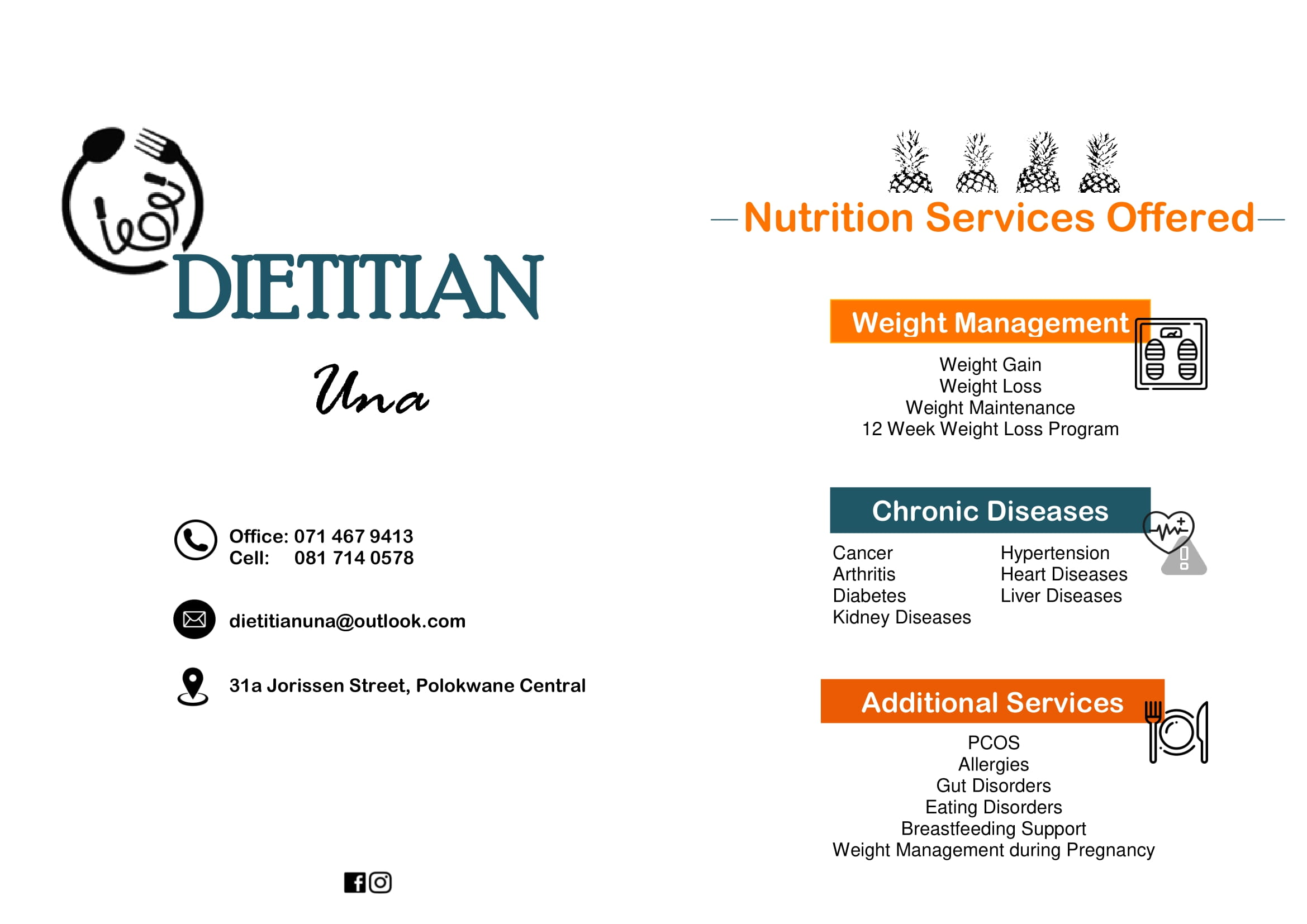 Our dietary services